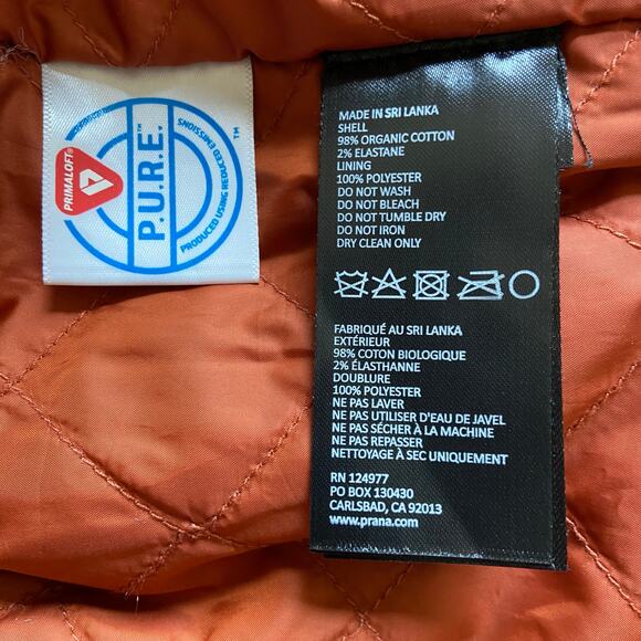 Prana Trembly Vest Men's S Stout Stretch Canvas Vintage Rugged Workwear Inspired - Picture 7 of 9